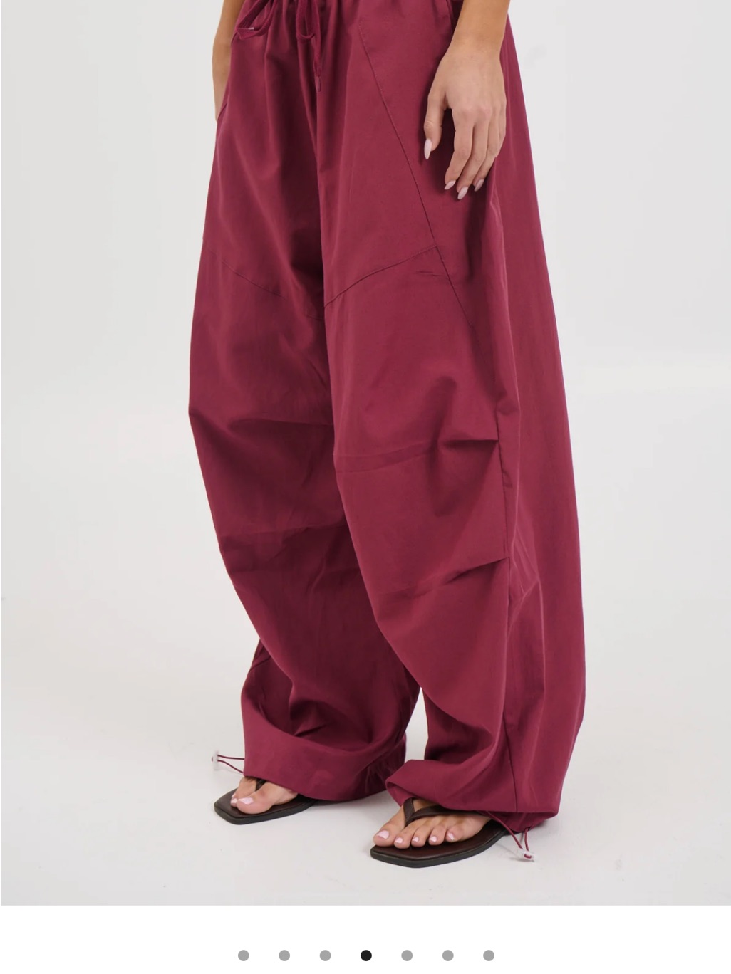 Nwt! Bronze Snake Lavinia Drawstring Cargo Pants, Size Small — image 2 of 8